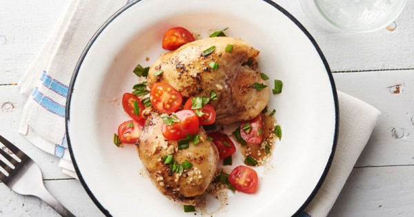 5-Ingredient Slow-Cooker Balsamic Chicken